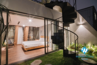  Special penthouse apartment for rent in Hoan Kiem District.